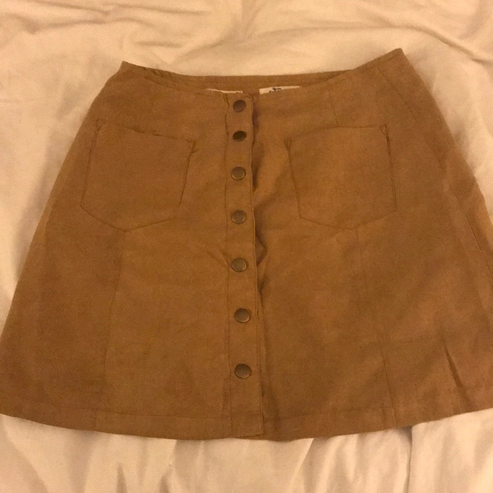 Tan skirt